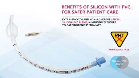 Siliconised Endotracheal Tube